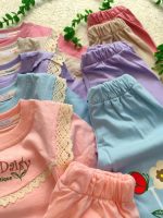 Girls' t-shirts and shorts from sizes 35 to 50
