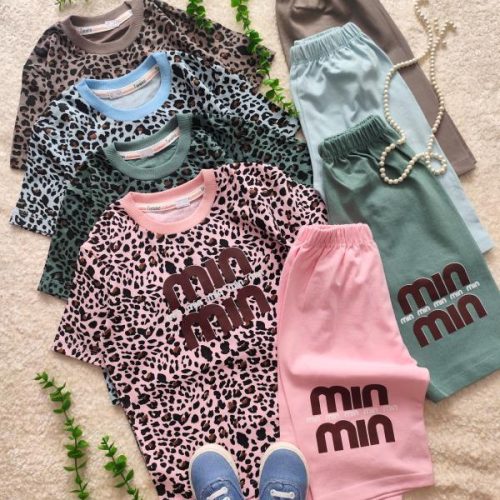 تیشرت و شلوارک Miu Miu پلنگی