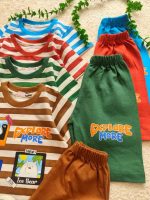 T-shirts and shorts for girls and boys, 1 year to 5 years