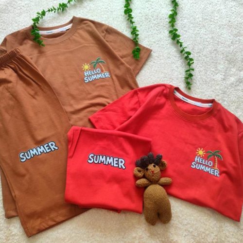 T-shirts and shorts for girls and boys, ages 8 to 11