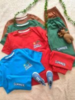 T-shirts and shorts for girls and boys, ages 8 to 11