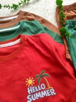 T-shirts and shorts for girls and boys, ages 8 to 11