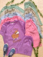 T-shirts and shorts for girls and boys from 2 years to 9 years
