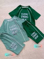 Boys' T-shirts and shorts, sizes 40 and 45