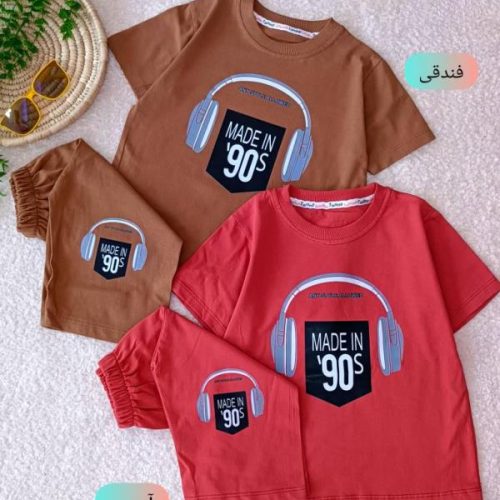Boys' T-shirts and shorts, sizes 45 to 55