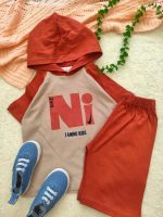 Boys' t-shirt and shorts, 2 to 5 years old