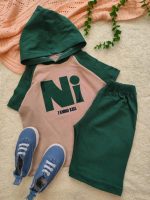 Boys' t-shirt and shorts, 2 to 5 years old