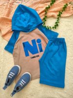 Boys' t-shirt and shorts, 2 to 5 years old