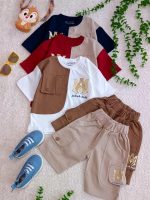 Boys' t-shirts and shorts from 1 year to 11 years