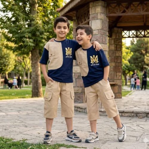 Boys' t-shirts and shorts from 1 year to 11 years
