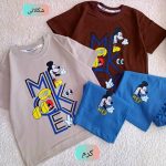 Boys' t-shirts and shorts from 3 to 7 years old