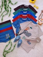 Boys' t-shirts and shorts from 3 to 7 years old