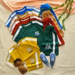 Boys' t-shirts and shorts from age 2 to age 9