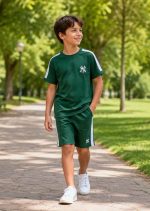 Boys' t-shirts and shorts from age 2 to age 9