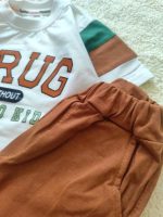 Boys' t-shirts and shorts from size 40 to 45