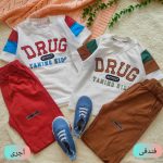 Boys' t-shirts and shorts from size 40 to 45