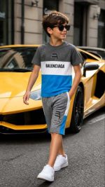 Boys' t-shirts and shorts from size 50 to 55