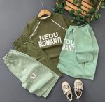 Boys' t-shirts and shorts from sizes 45 to 60