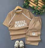 Boys' t-shirts and shorts from sizes 45 to 60