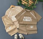 Boys' t-shirts and shorts from sizes 45 to 60