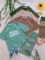 Boys' t-shirts and shorts from sizes 45 to 60