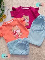 Cropped shorts for girls from 2 years to 5 years