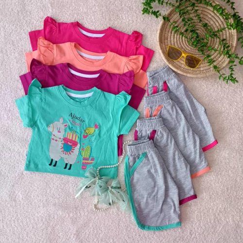 Girls' Crops and Shorts 1 to 5 Years