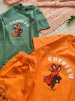 Girls' T-shirt and shorts from 2 to 5 years old