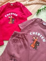 Girls' T-shirt and shorts from 2 to 5 years old