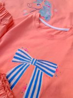 Girls' T-shirt and shorts from 8 to 11 years old
