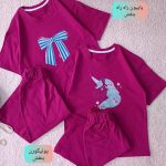 Girls' T-shirt and shorts from 8 to 11 years old