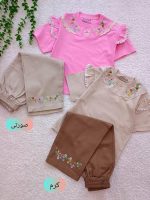 Girls' T-shirts and pants from size 40 to size 60