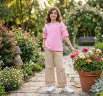 Girls' T-shirts and pants from size 40 to size 60