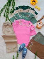 Girls' T-shirts and pants from size 40 to size 60