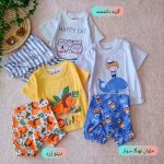 Girls' T-shirts and pants from sizes 35 to 50