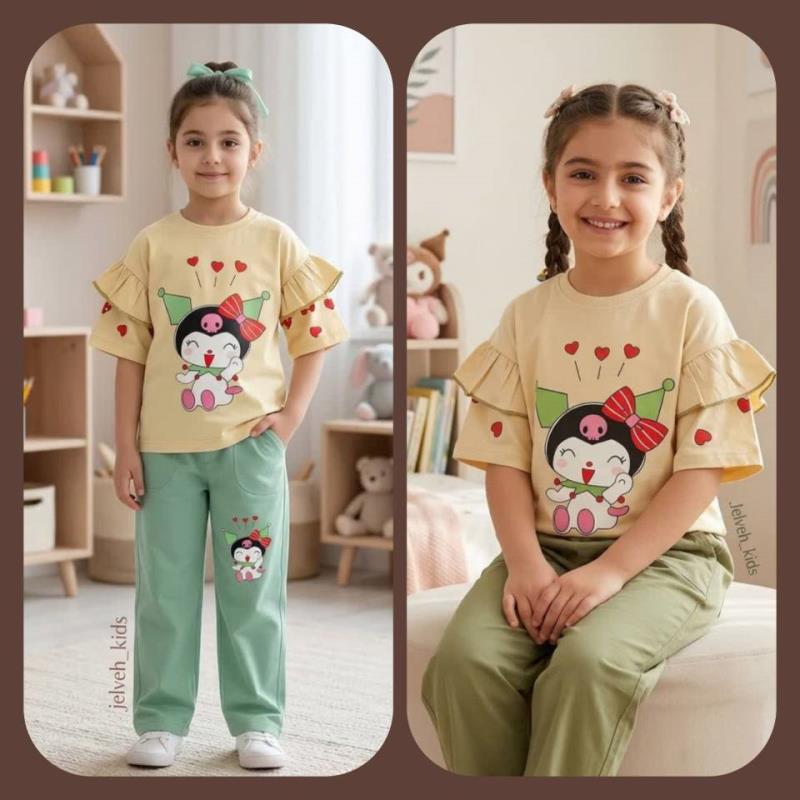 Girls' T-shirts and pants from sizes 35 to 55 (12)