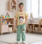 Girls' T-shirts and pants from sizes 35 to 55