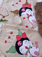 Girls' T-shirts and pants from sizes 35 to 55