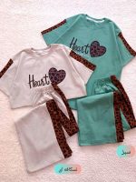 Girls' T-shirts and pants, sizes 60 and 65