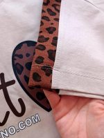 Girls' T-shirts and pants, sizes 60 and 65