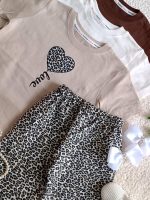 Girls' T-shirts and shorts, size 40 and 45