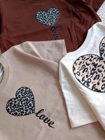Girls' T-shirts and shorts, size 40 and 45