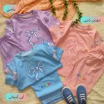 Girls' T-shirts and shorts, size 40 and size 45