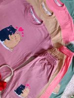 Girls' T-shirts and shorts, size 40 and size 45
