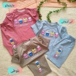 Girls' T-shirts and shorts, sizes 35 and 40