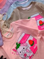 Girls' T-shirts and shorts, sizes 35 and 40