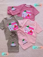 Girls' T-shirts and shorts, sizes 35 and 40