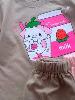 Girls' T-shirts and shorts, sizes 35 and 40