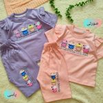 Girls' T-shirts and shorts, sizes 35 and 40