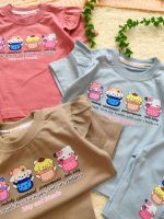 Girls' T-shirts and shorts, sizes 35 and 40